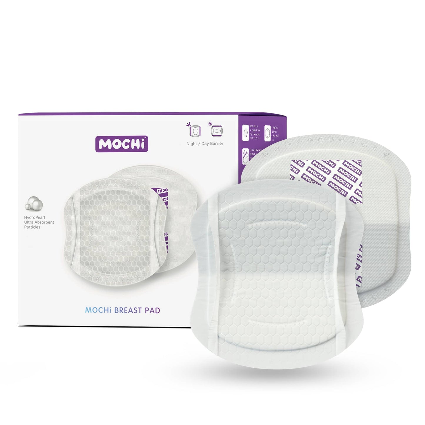 MOCHi Breast Pads – Ultra-Absorbent Day & Night Nursing Pads