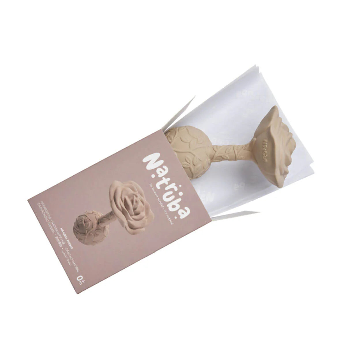 Nibbling Natruba - Rose Rattle Beige