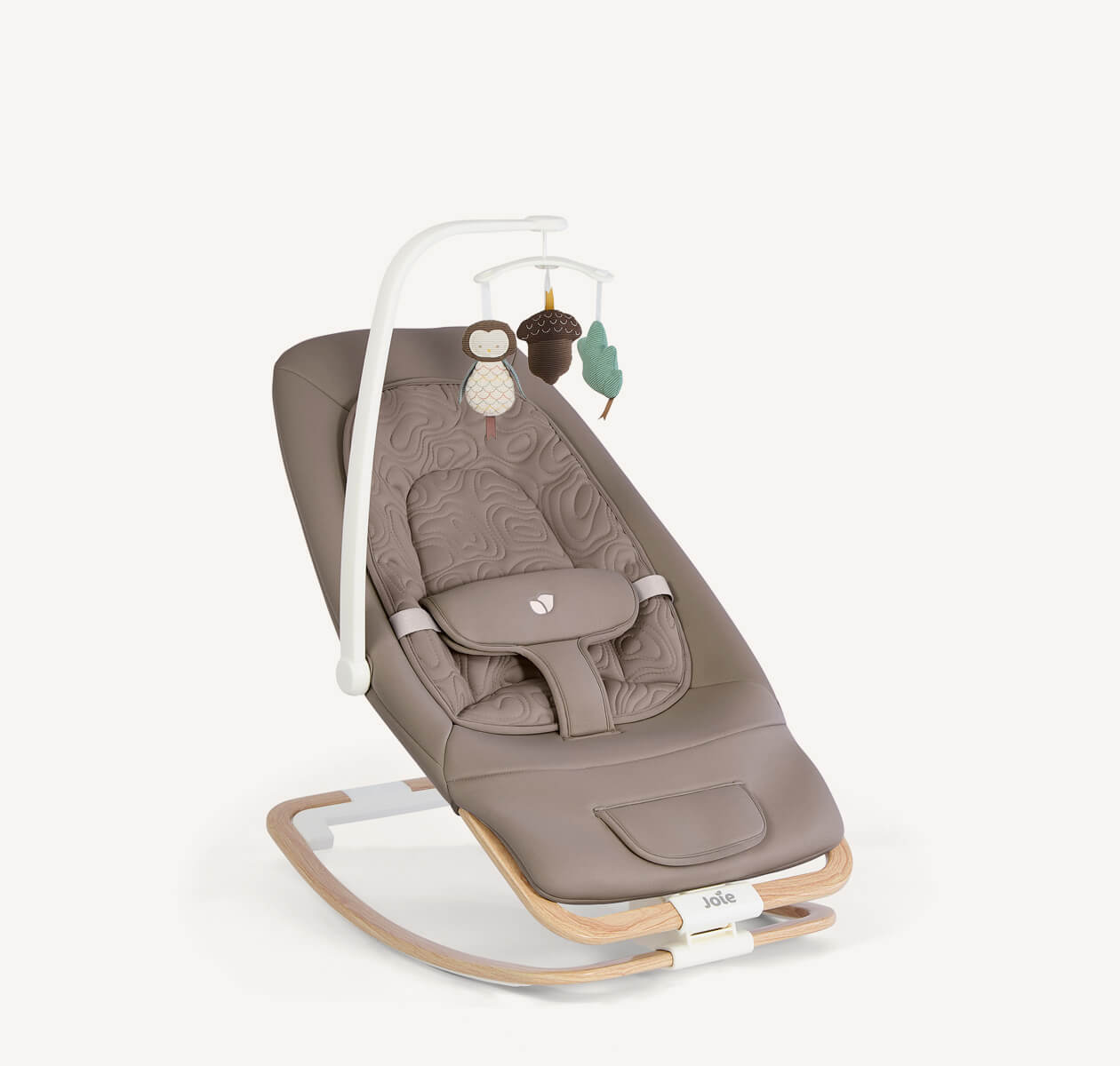 Joie Dreamer Rocker strata acorn wood