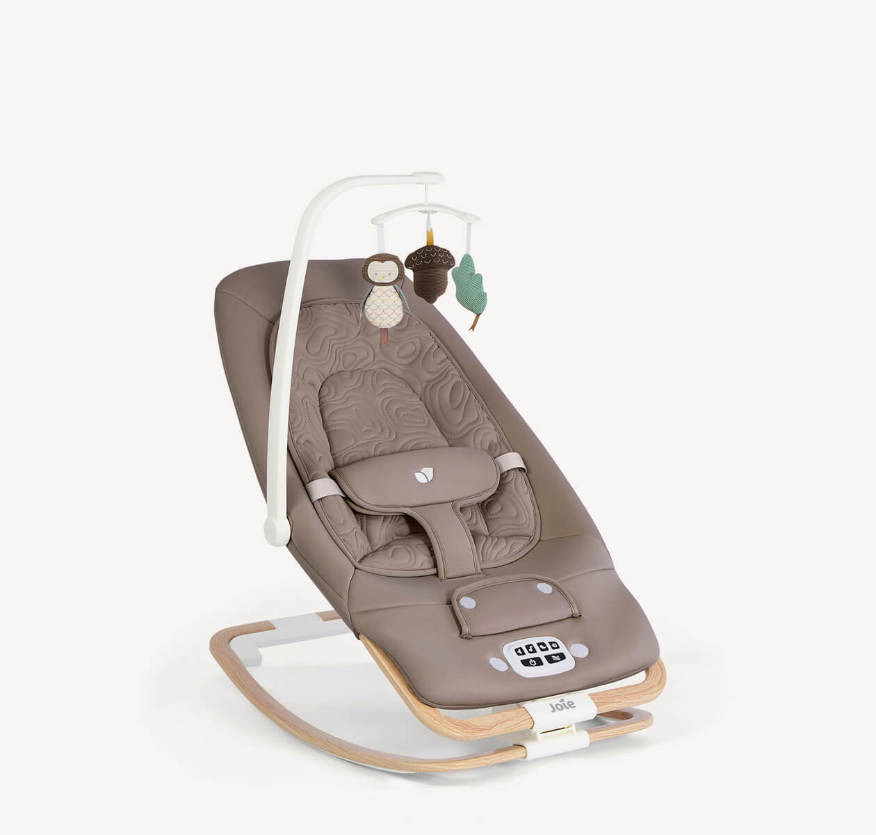 Joie Dreamer Rocker strata acorn wood