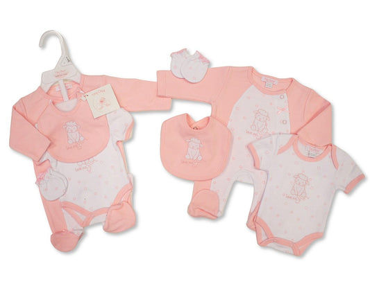 Tiny Chick Premature Baby Girls 4 Pieces Set - Love Me