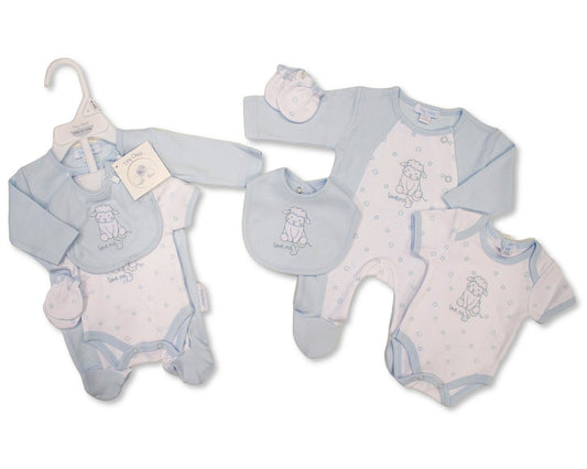 Tiny Chick Premature Baby Boys 4 Pieces Set - Love Me
