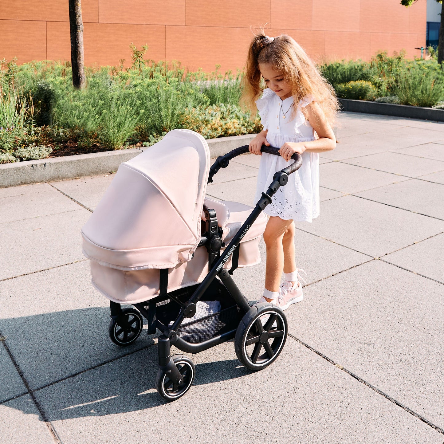 ABC Design Migno Doll’s Pram Berry