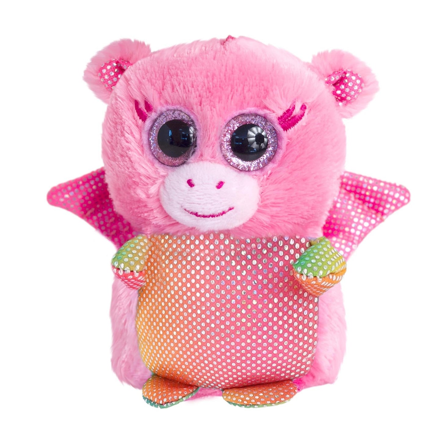 Keel Toys 10cm Mini Motsu Rosa the Dragon Plushie