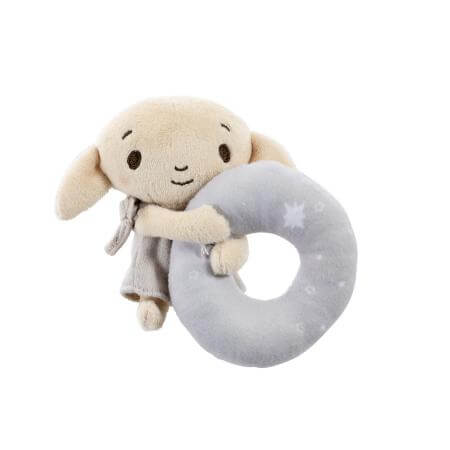 Rainbow Design Dobby Ring Rattle