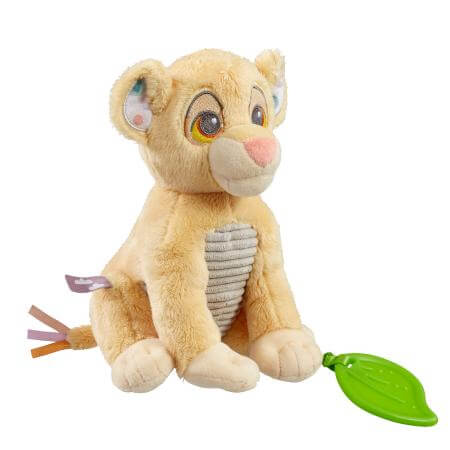 Rainbow Design Disney Baby Lion King Activity Soft Toy