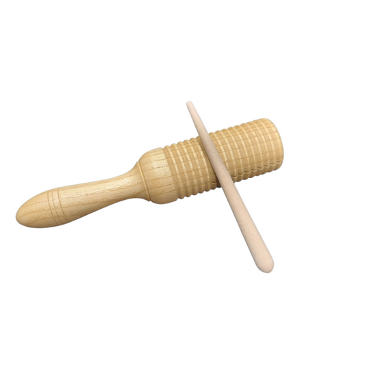 Tickit Wooden Guiro Single Tone