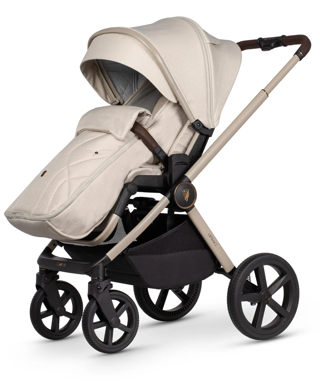 Venicci Tinum Upline 2 Stone Beige Pram