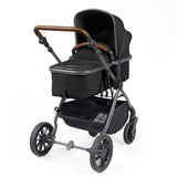Ickle Bubba Cosmo All-in-One I-Size Travel System With Isofix Base (Stratus) Black