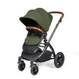 Ickle Bubba Stomp Luxe 2 in 1 Pushchair Woodland on Black