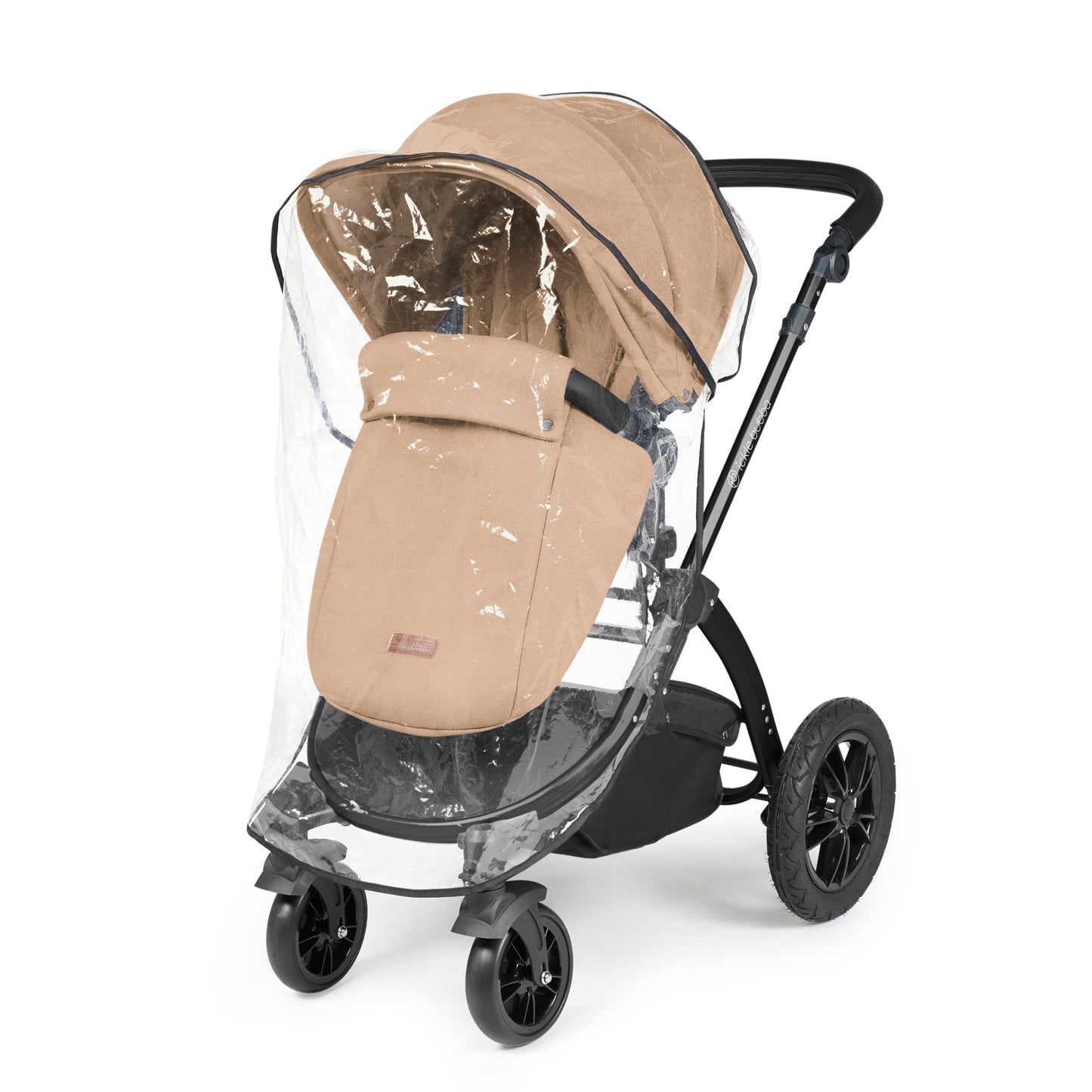 Ickle Bubba Stomp Luxe 2 in 1 Pushchair Desert on Black