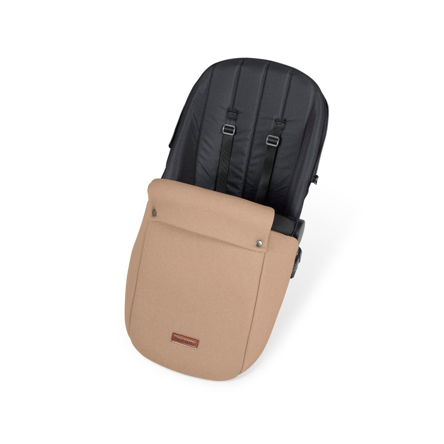 Ickle Bubba Stomp Luxe 2 in 1 Pushchair Desert on Black