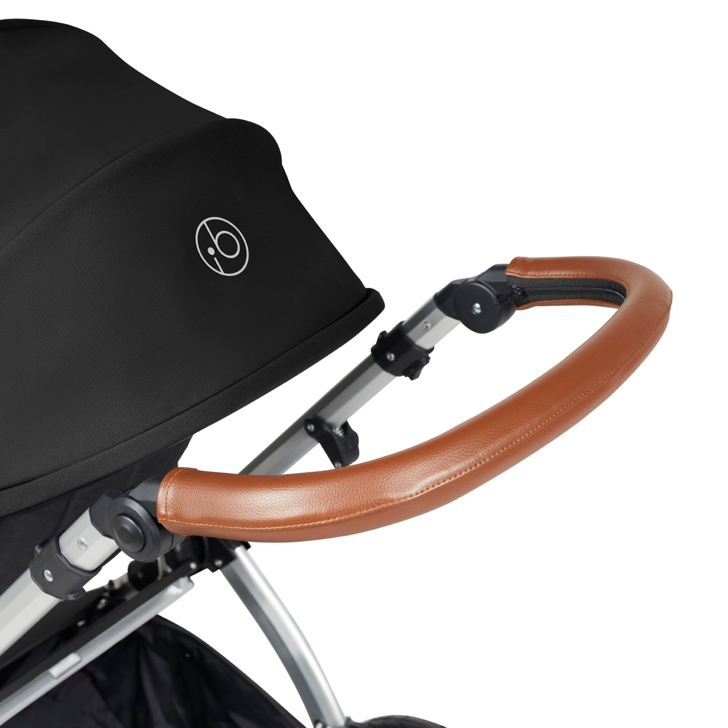 Ickle Bubba Stomp Luxe 2 in 1 Pushchair Midnight on Silver