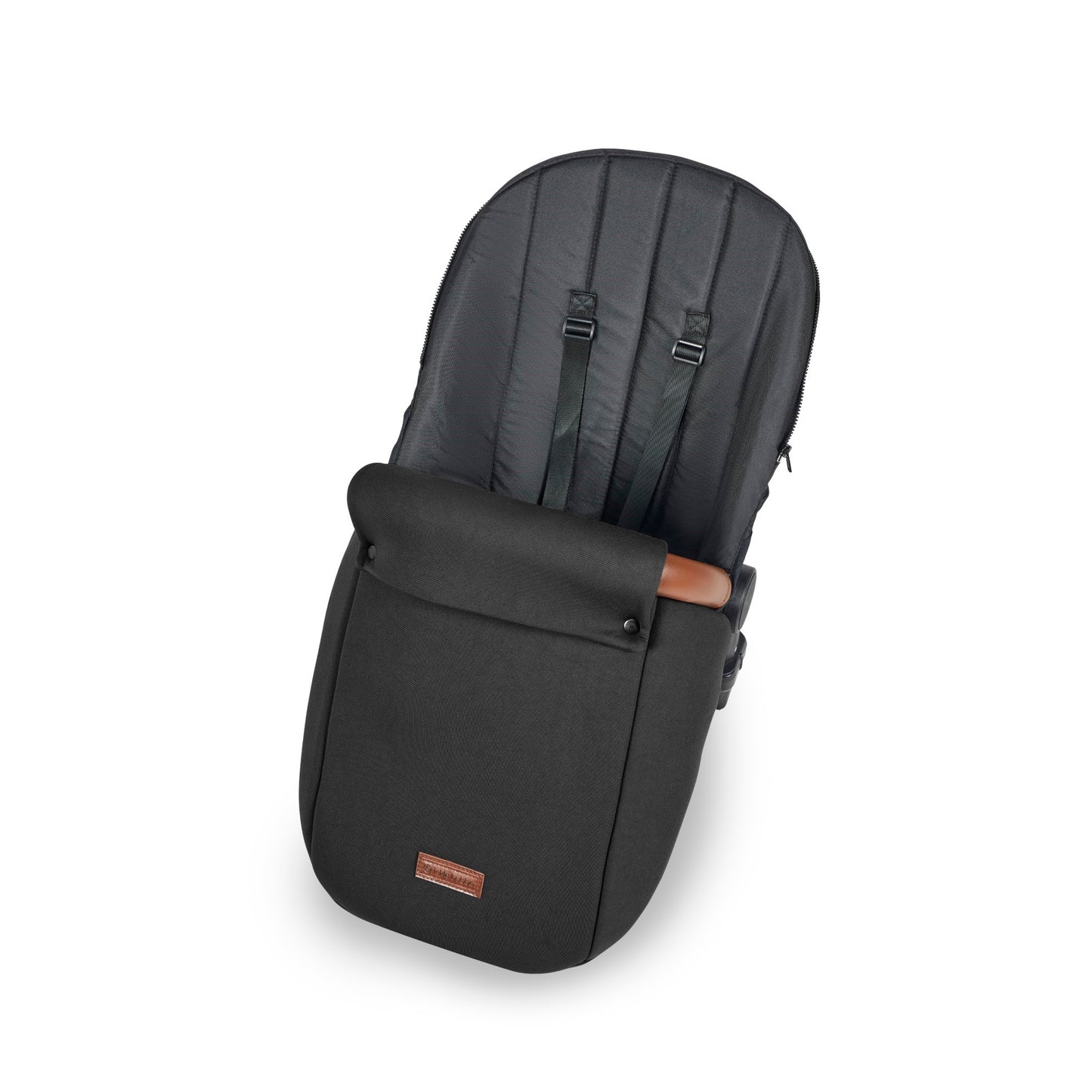 Ickle Bubba Stomp Luxe 2 in 1 Pushchair Midnight on Silver