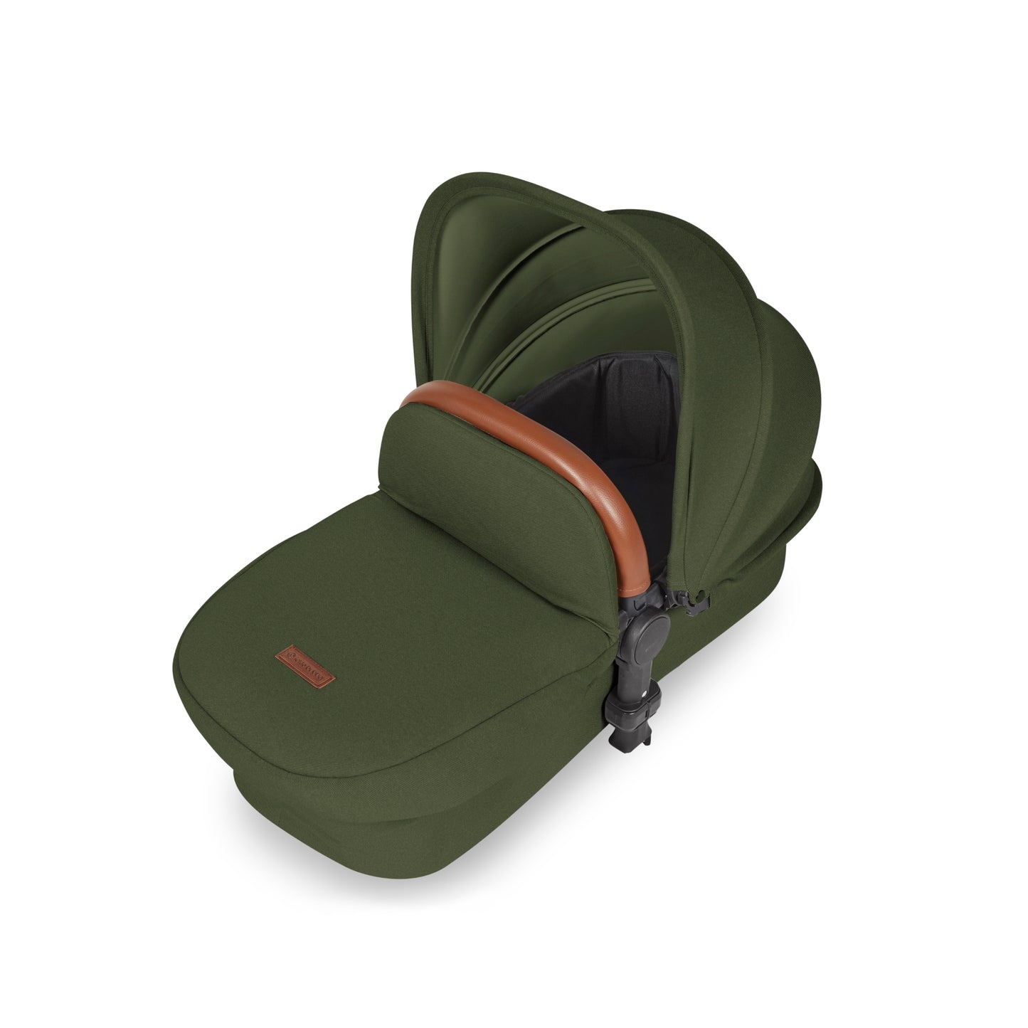 Ickle Bubba Stomp Luxe All-in-One I Size Travel System With Isofix Base (Stratus) Woodland on Bronze