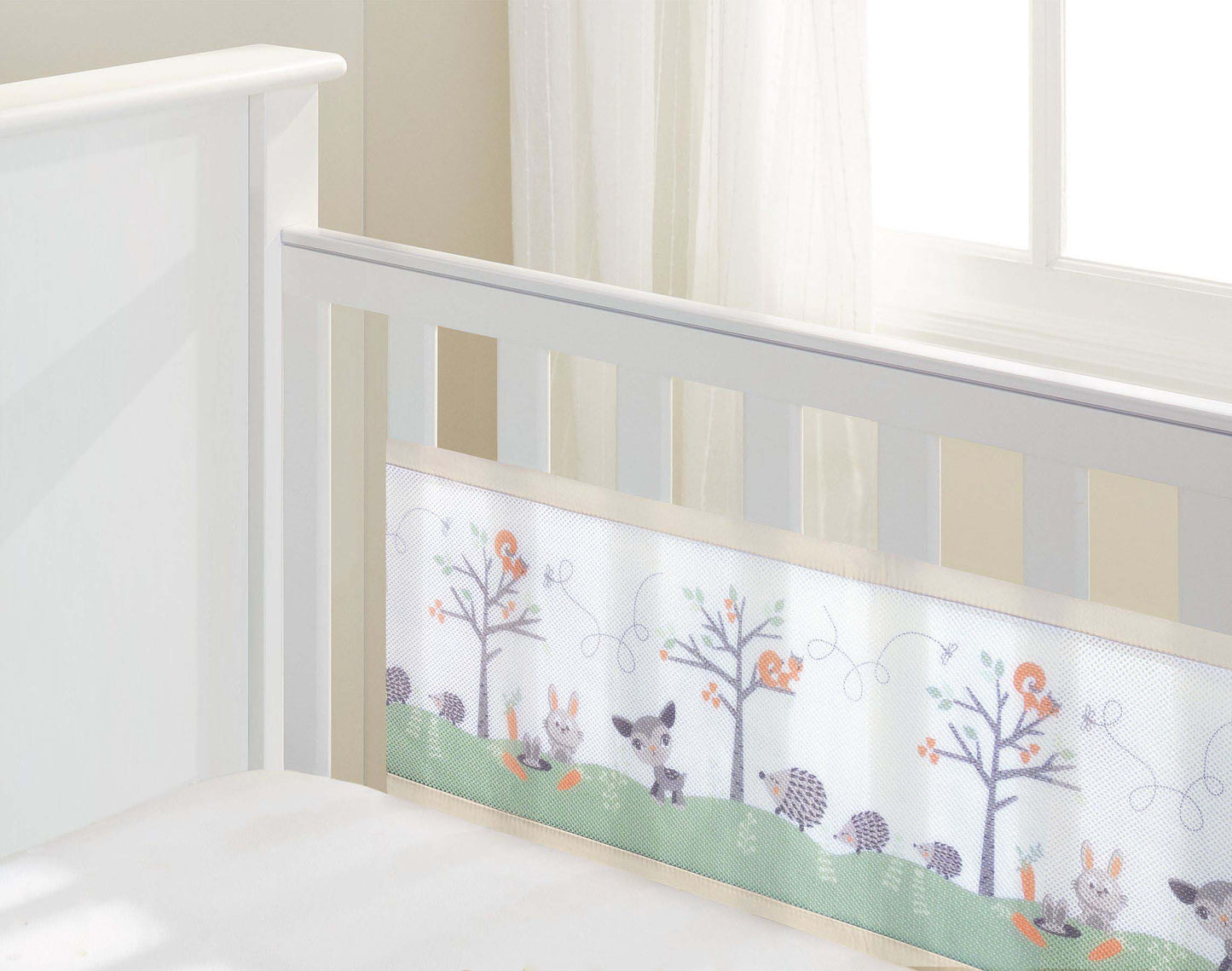 Breathable Baby Mesh Liner Two Sided Woodland Walk