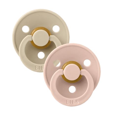 Bibs Colour 2 Pack Vanilla/blush Dummy