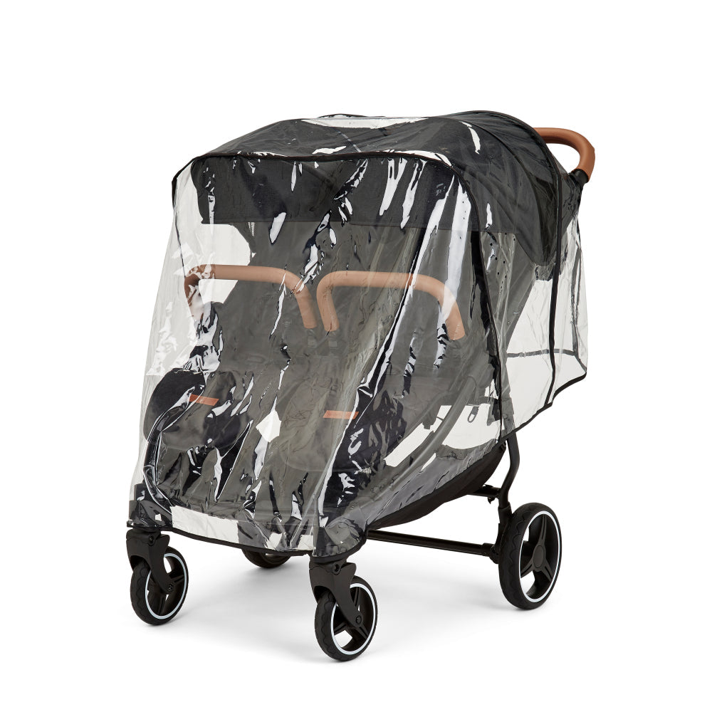 Venus Double Stroller Black Double Pushchair