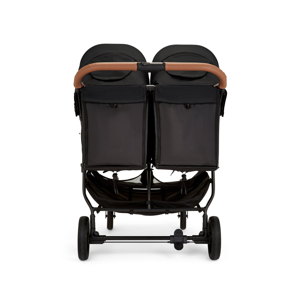 Venus Double Stroller Black Double Pushchair
