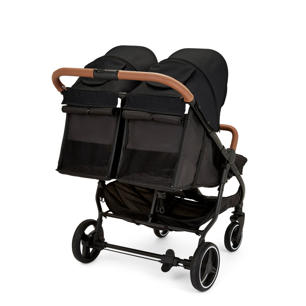 Venus Double Stroller Black Double Pushchair