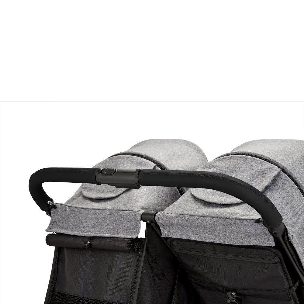 Venus Double Stroller Grey Double Pushchair