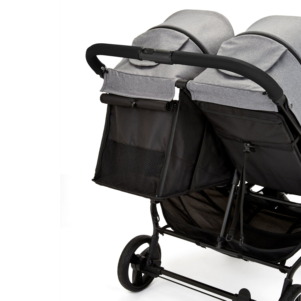 Venus Double Stroller Grey Double Pushchair