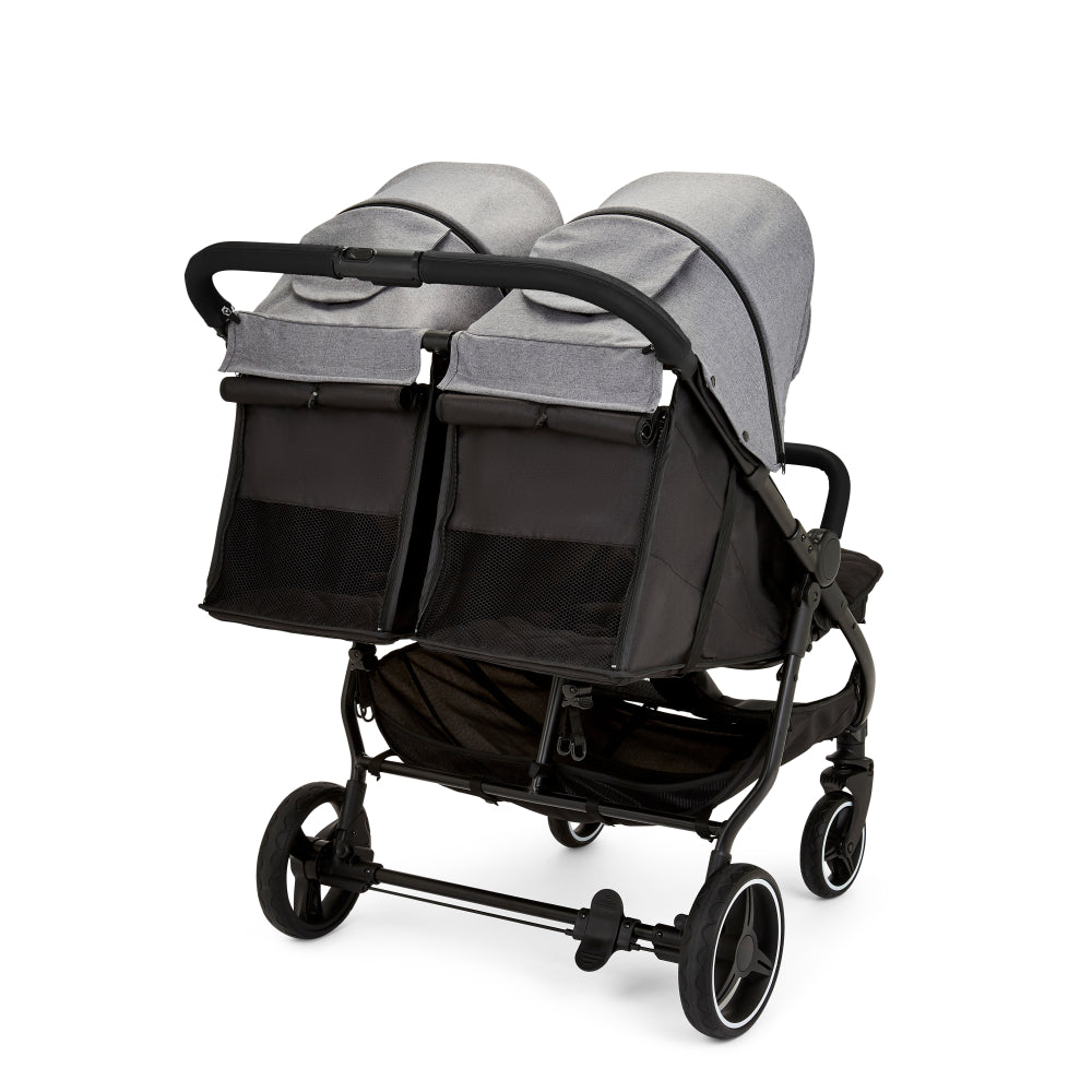 Venus Double Stroller Grey Double Pushchair