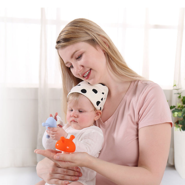 Mombella Mimi Mushroom Teether 0-6 Months - 5 Colours Pacifiers & Teethers
