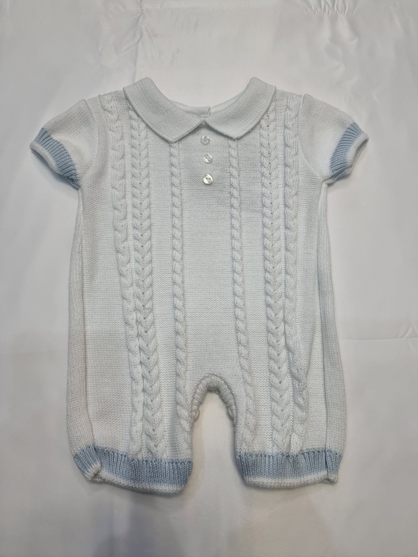Pex Victor Romper White Clothing
