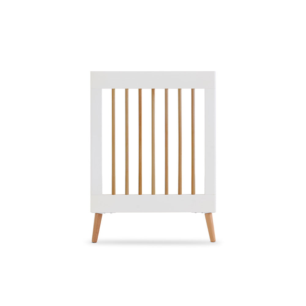 Obaby Maya Mini 2 Piece Room Set - White With Natural Room Set