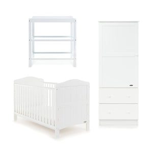 Obaby Whitby 3 Piece Room Set - White Room Set
