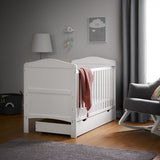 Obaby Whitby Cot Bed - White & Under Drawer