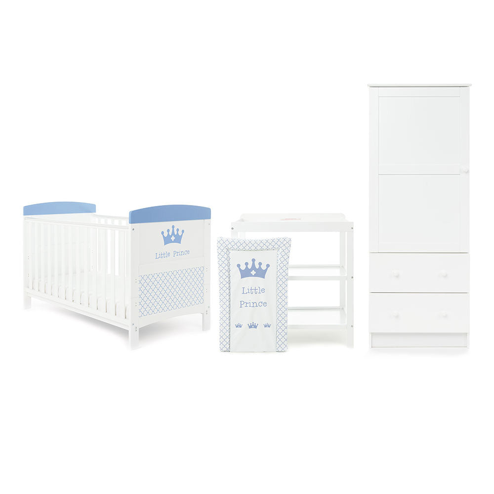 Obaby Grace Inspire 3 Piece Room Set - Little Prince Room Set