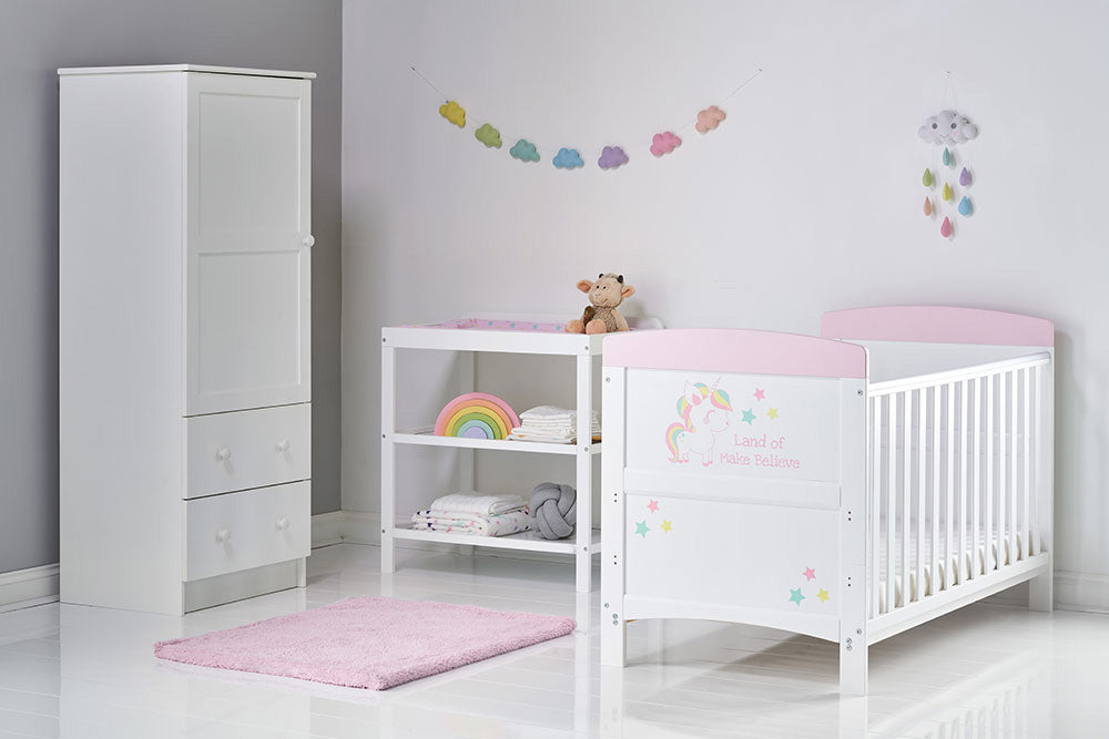 Obaby Grace Inspire 3 Piece Room Set - Unicorn Room Set