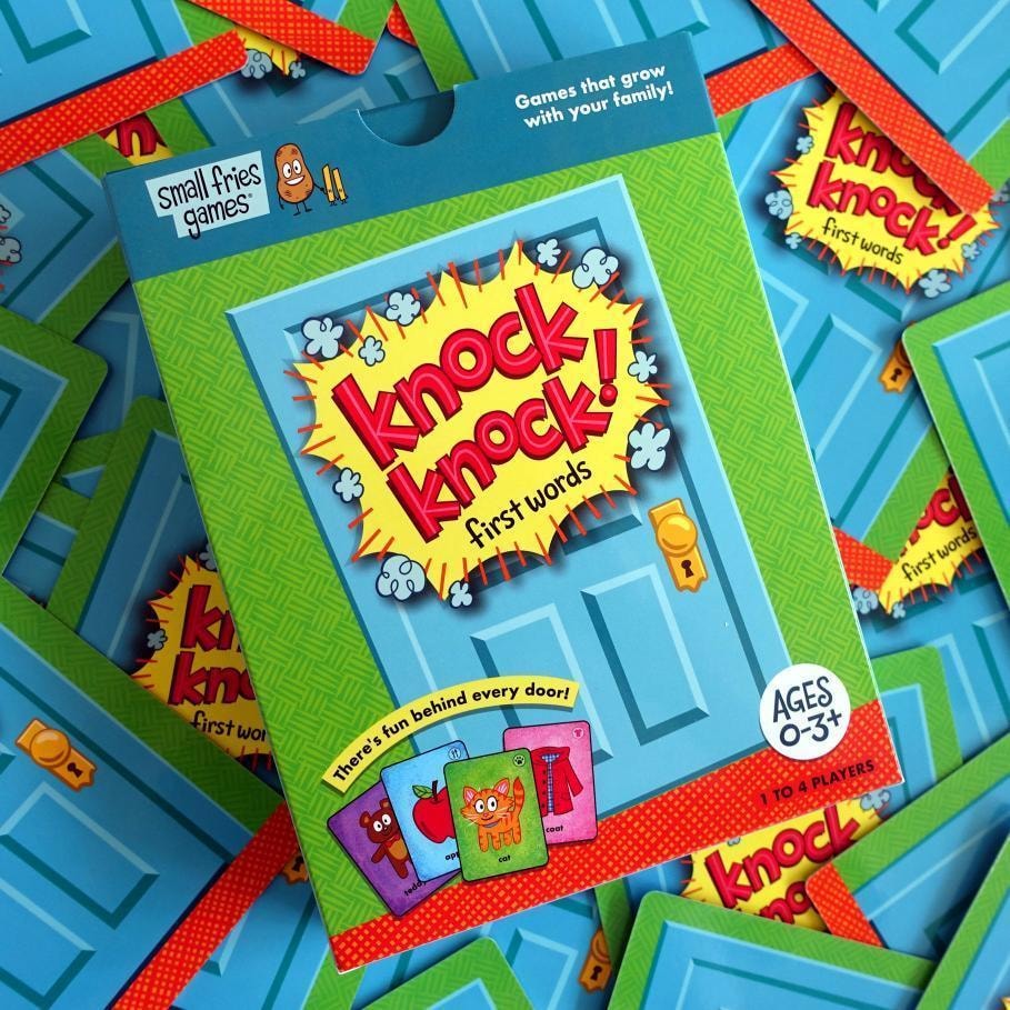 Knock Knock! First Words Educational Flash Cards