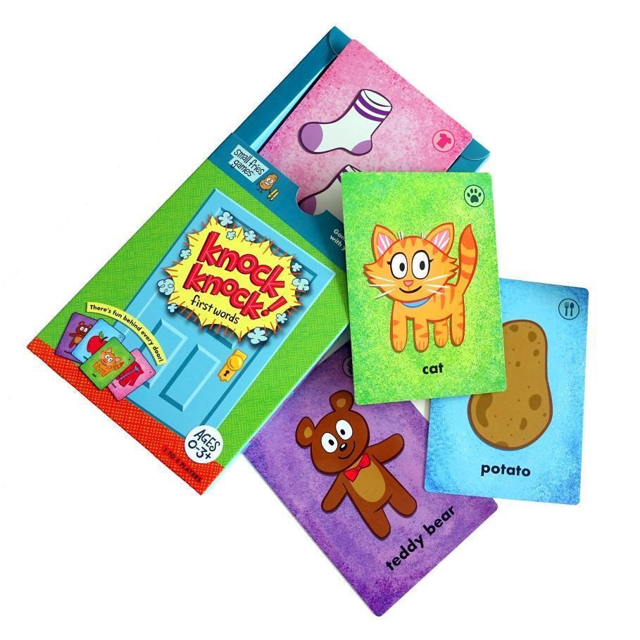 Knock Knock! First Words Educational Flash Cards