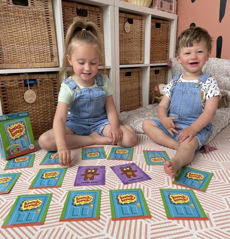 Knock Knock! First Words Educational Flash Cards