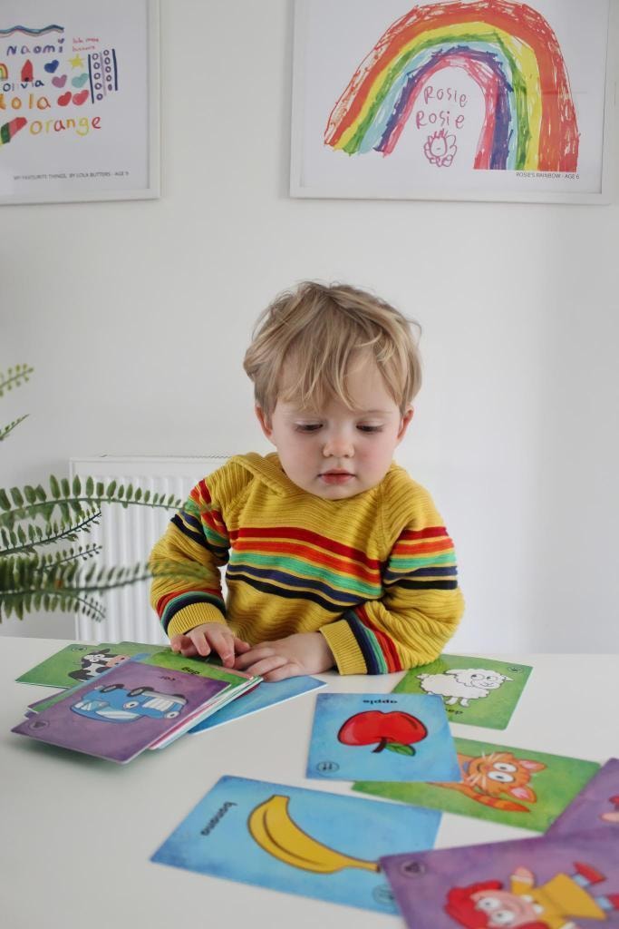 Knock Knock! First Words Educational Flash Cards