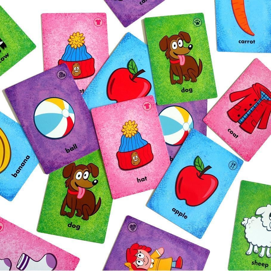 Knock Knock! First Words Educational Flash Cards