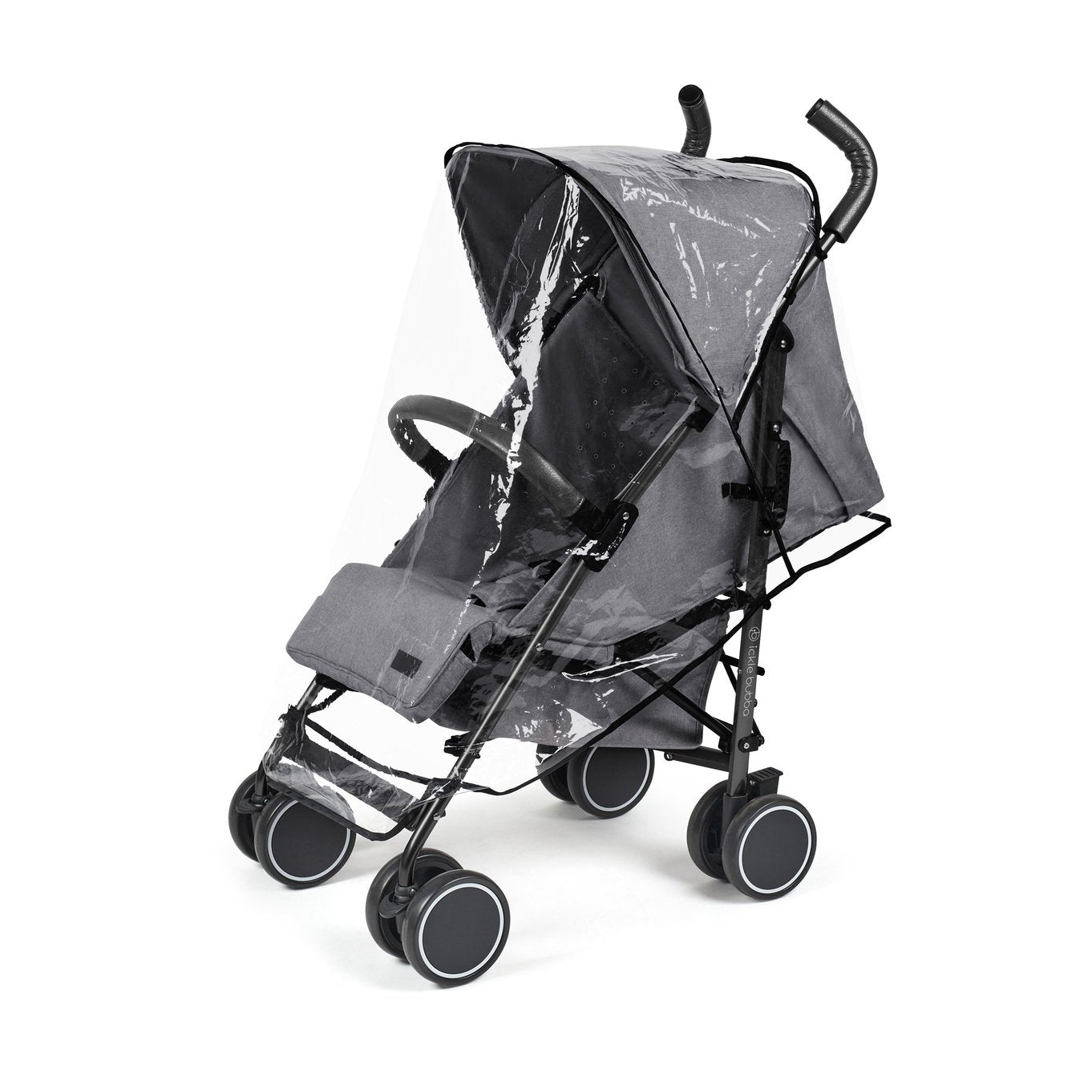 Ickle Bubba Discovery Prime Stroller Graphite Grey Pushchairs & Prams