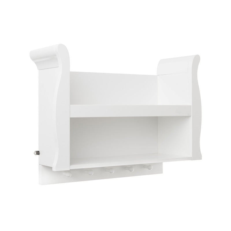Obaby Stamford Sleigh Shelf - White Unit