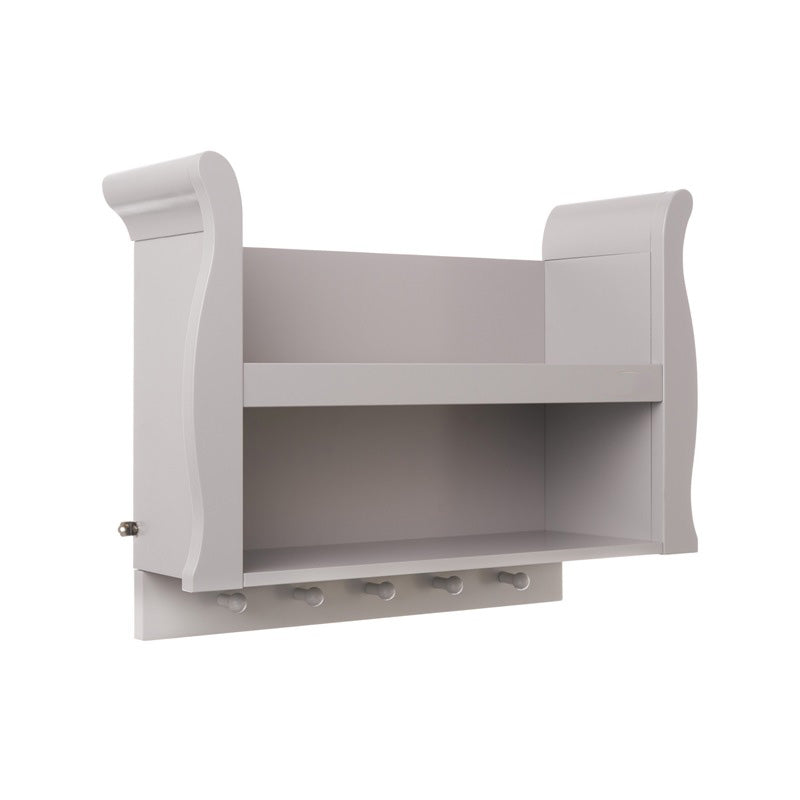 Obaby Stamford Sleigh Shelf - Warm Grey Unit
