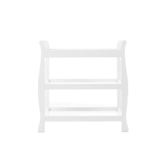 Obaby Stamford Sleigh Open Changing Unit - White Unit