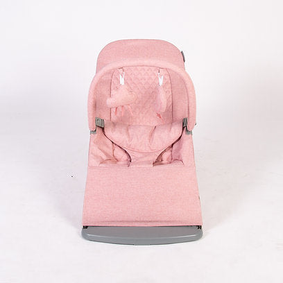 Baya Bouncer - Ergonomic Self-Bouncing Adjustable Baby (Blush Pink) Baby Bouncer