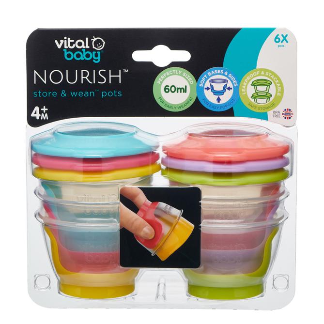 Nourish Store & Wean Pots