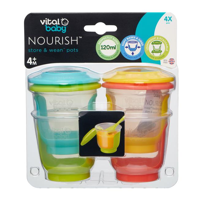 Nourish Store & Wean Pots