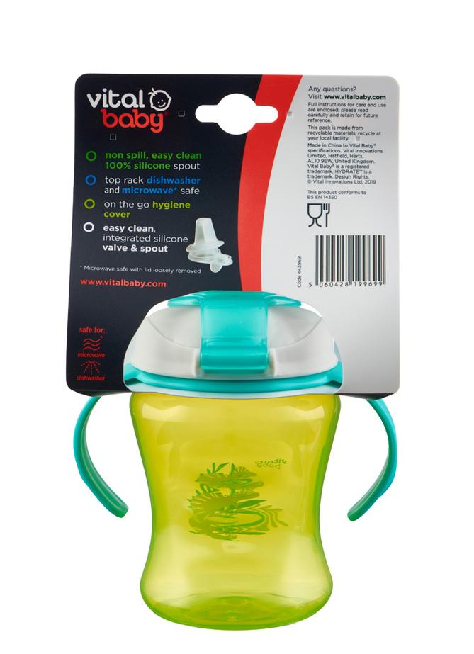 Hydrate Easy Sipper With Removable Handles 260Ml 2 Colours Feeding
