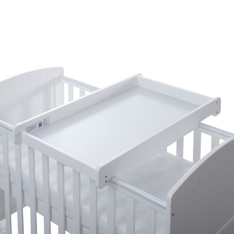 Ickle bubba Cot Top Changer - White