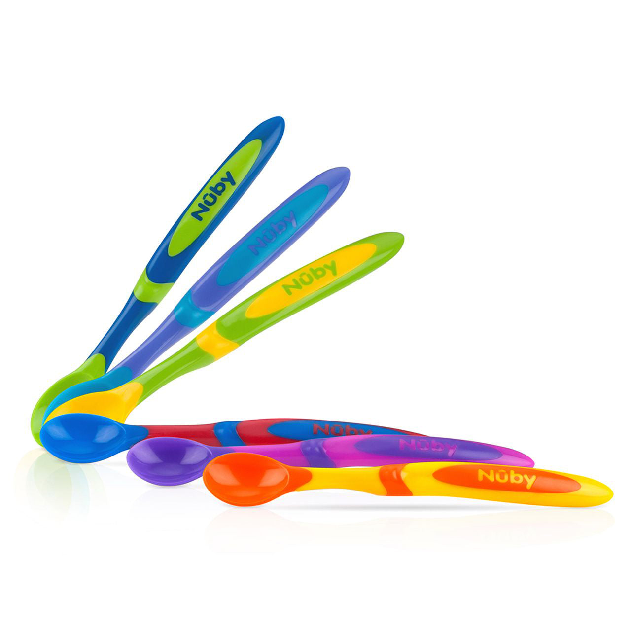 Nuby Weaning Spoons X6 Feeding