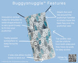 Buggysnuggle - Snuggle Fleece™ Rainbow Extreme